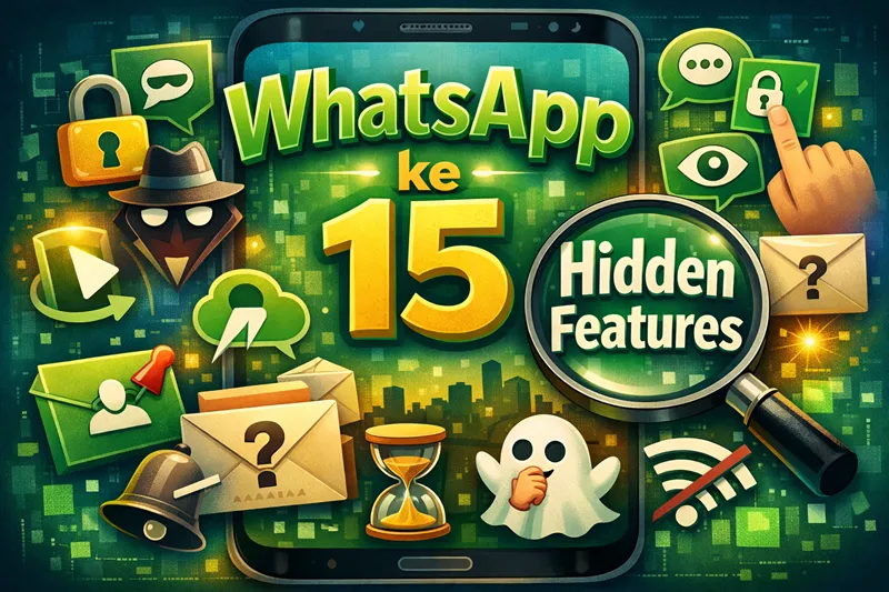WhatsApp Ke 15 Hidden Features 2026 – Jo 90% Log Nahi Jaante
